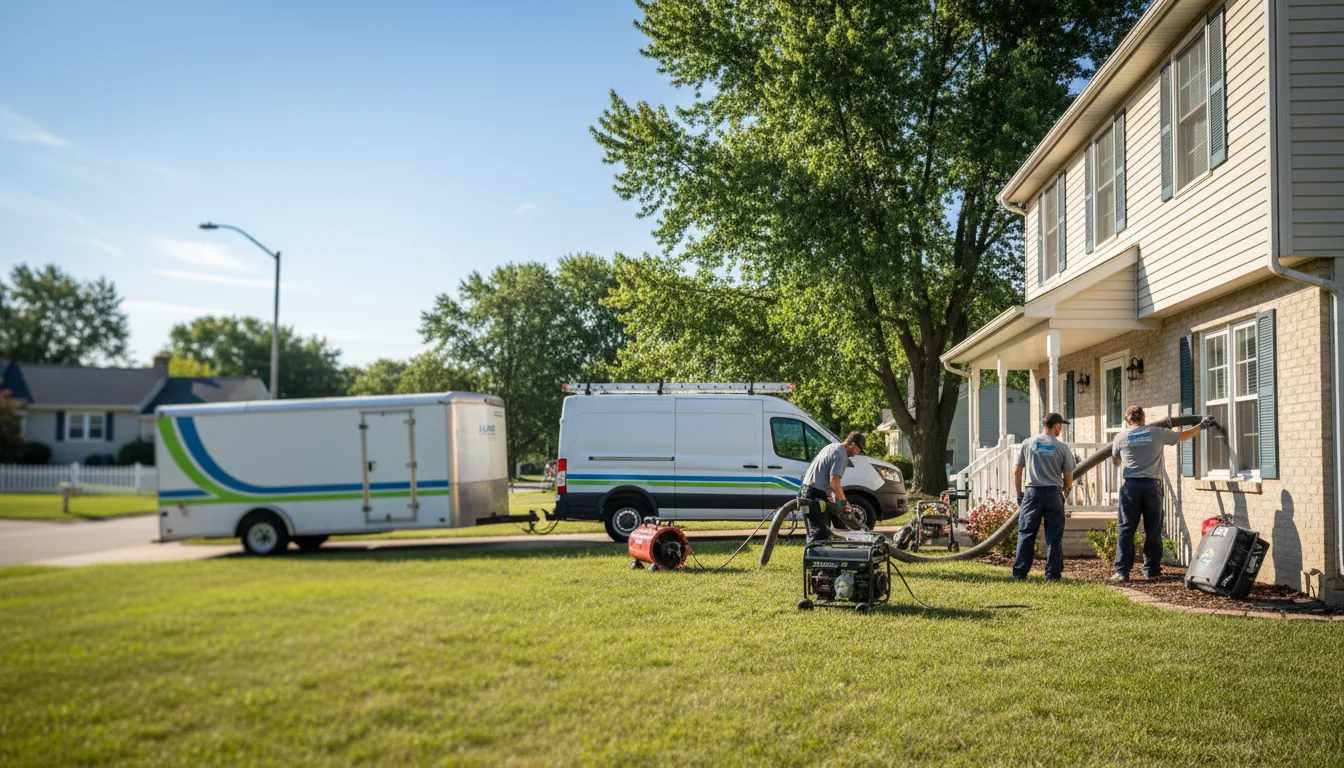 Flooded Basement Restoration And Cleanup With Repair in Saint Joseph, MI near me